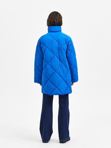 Veste mi-saison 'Heidi' SELECTED FEMME en bleu