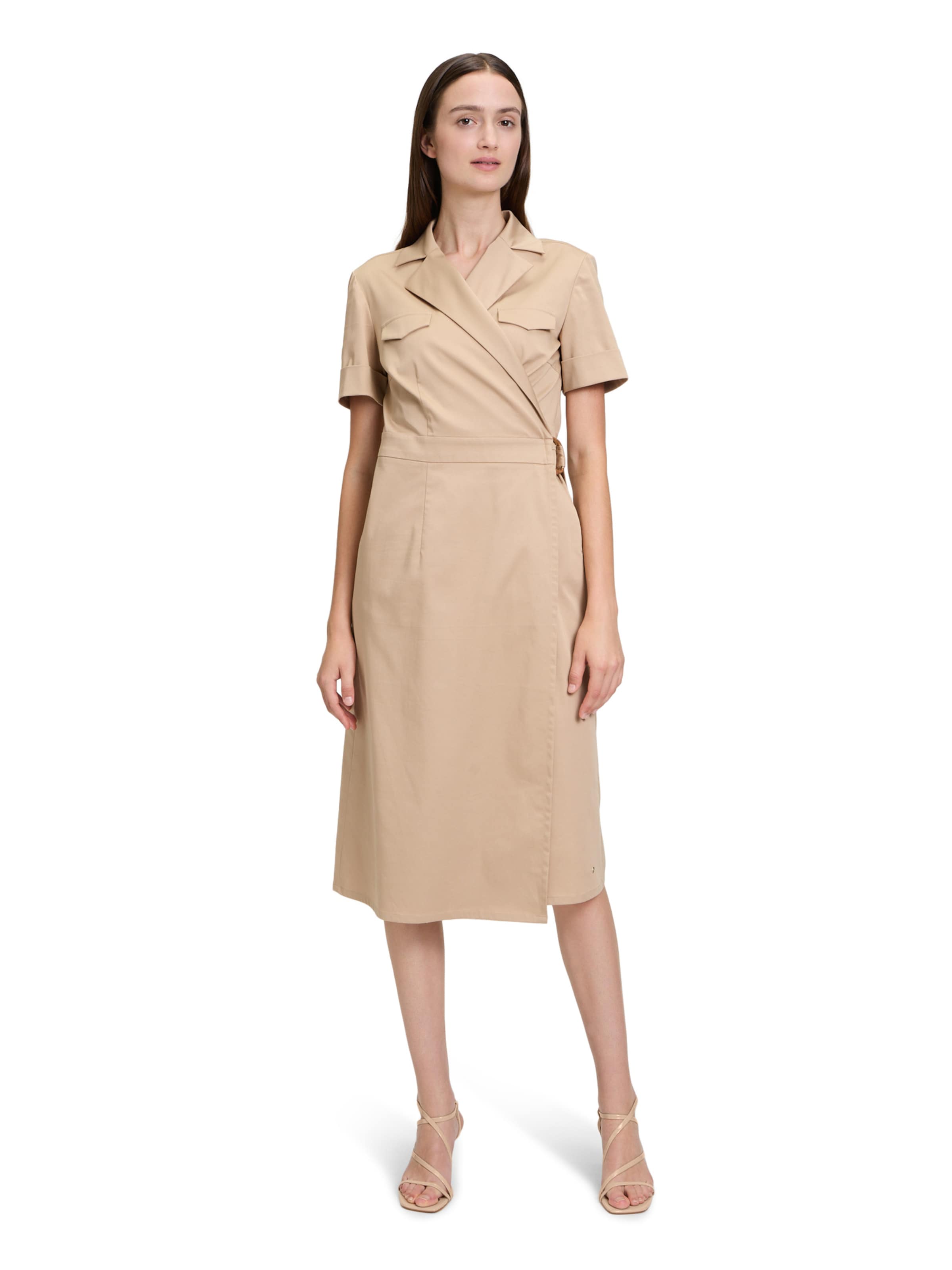 Robe Betty & Co en beige : devant