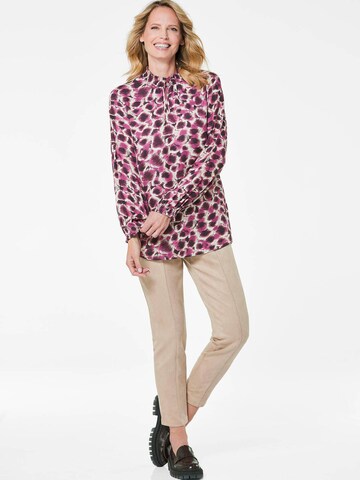 Goldner Blouse in Lila