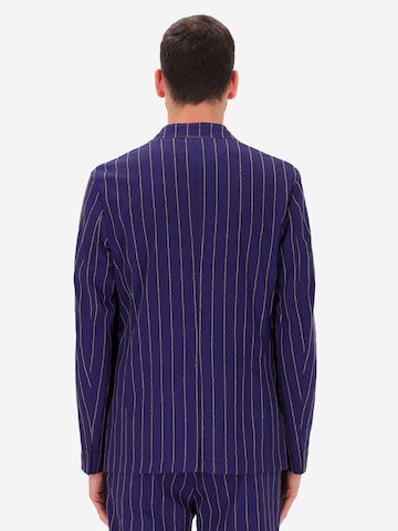 Distretto12 Regular fit Colbert 'Paco' in Blauw
