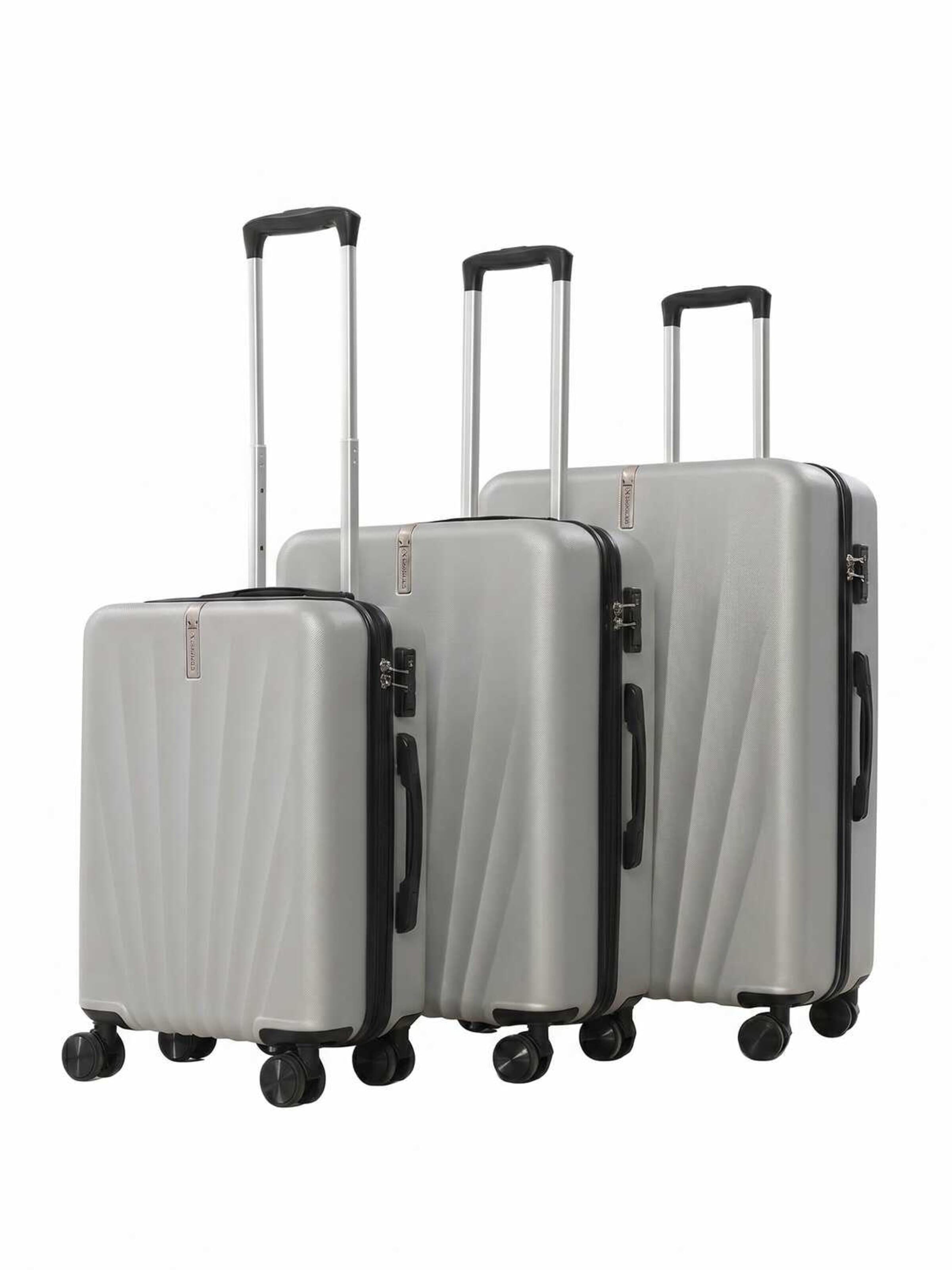 Vallsero Kofferset 'LG3 — VALLSERO Seashell 5-teiliges Kofferset'‌‌‌‌‌‌‌‌‌ in Grau