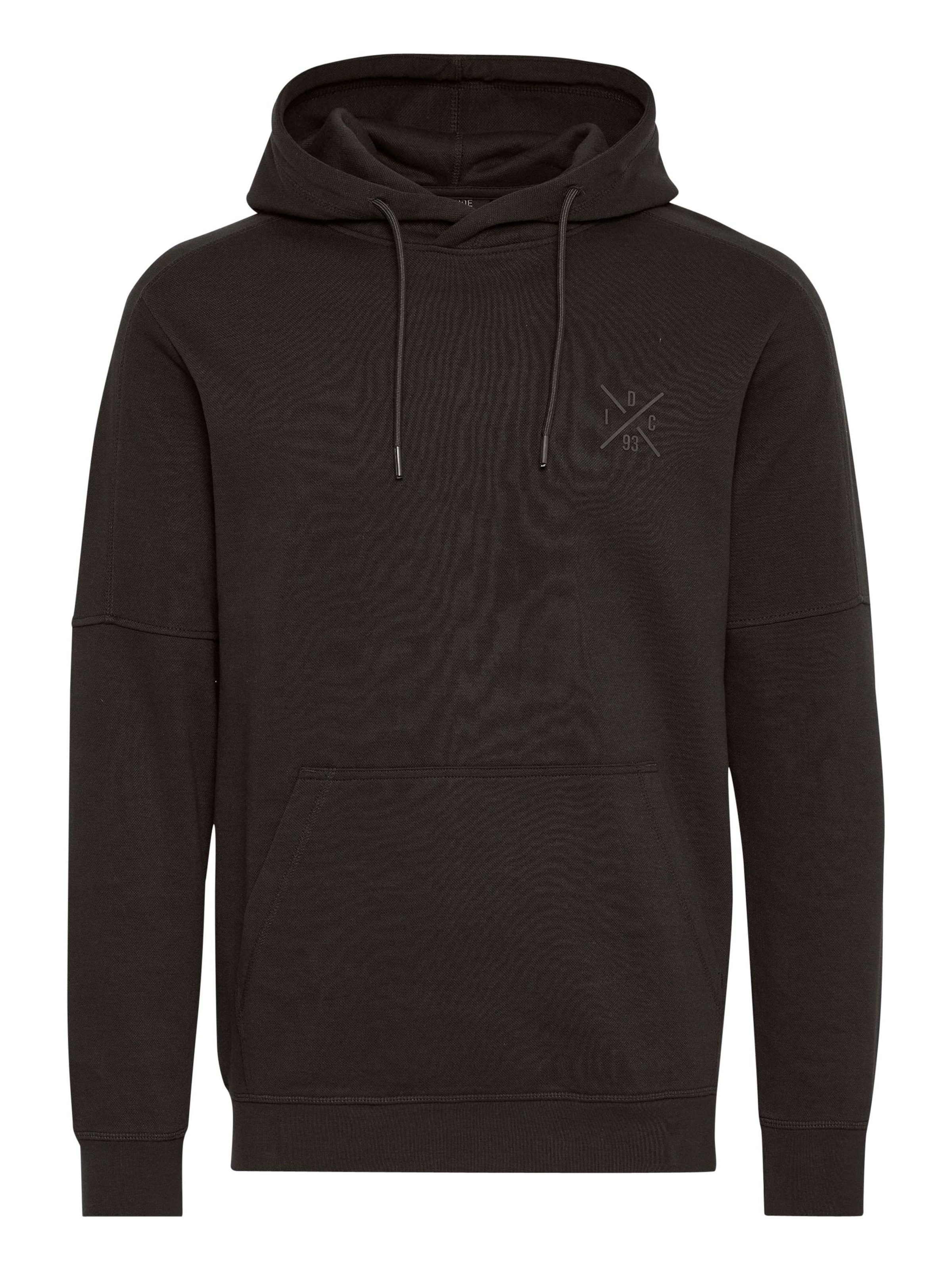 INDICODE JEANS Sweatshirt 'Albine' in Schwarz: Vorderseite