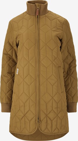 Weather Report Outdoor Coat 'Nokka' in Brown: front