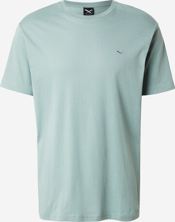 Iriedaily - Camisa 'Turn Up' em azul: frente