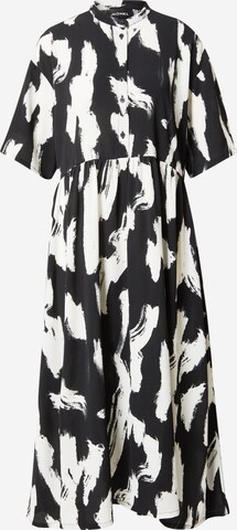 Robe-chemise Monki en noir : devant