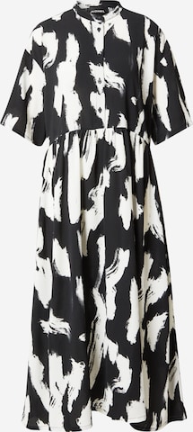 Robe-chemise Monki en noir : devant