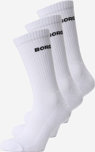 Kojinės 'ESSENTIAL' iš BJÖRN BORG, spalva – juoda / balta, Prekių apžvalga