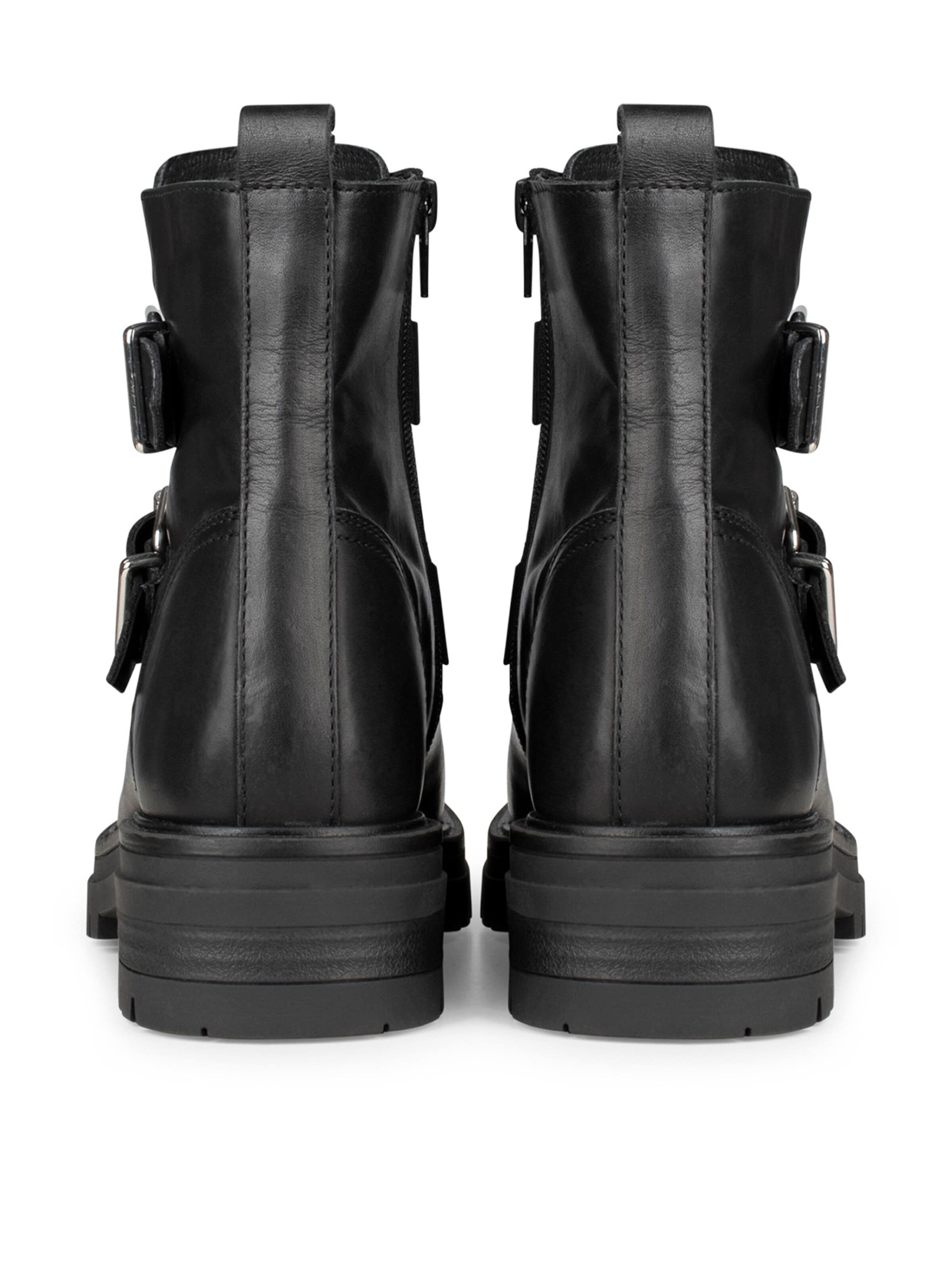 Poelman Boots 'Monk' in Black