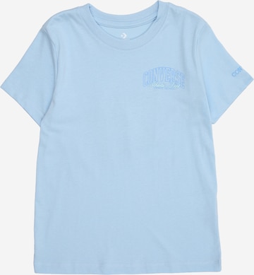 mėlyna CONVERSE Marškinėliai 'CHUCK TAYLOR': priekis