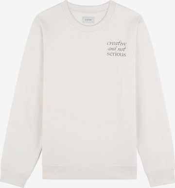 Sweat-shirt Scalpers en blanc : devant