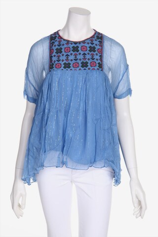 Manoush Bluse M in Blau: predná strana