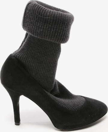 DOLCE & GABBANA Dress Boots in 37 in Grey: front