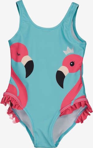 BLUE SEVEN Uimapuku värissä sininen: etupuoli