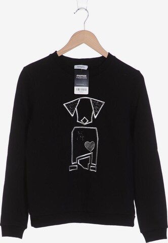 MAX&Co. Sweatshirt & Zip-Up Hoodie in S in Black: front