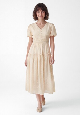 Robe Usha en jaune
