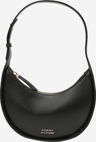 TOMMY HILFIGER - Bolso de hombro en negro: frente