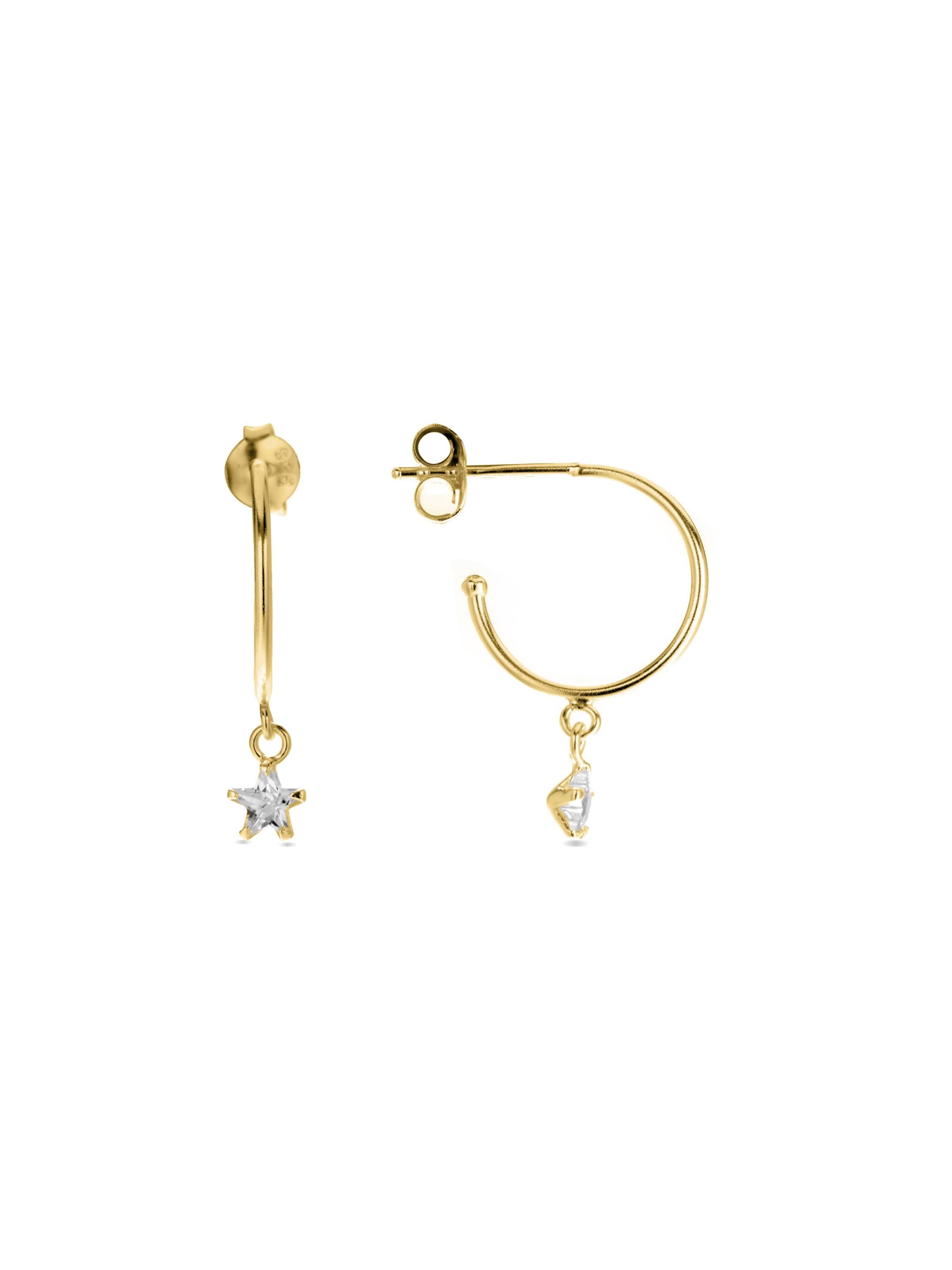 Luxenter Pendientes 'Essential' en oro, Vista del producto