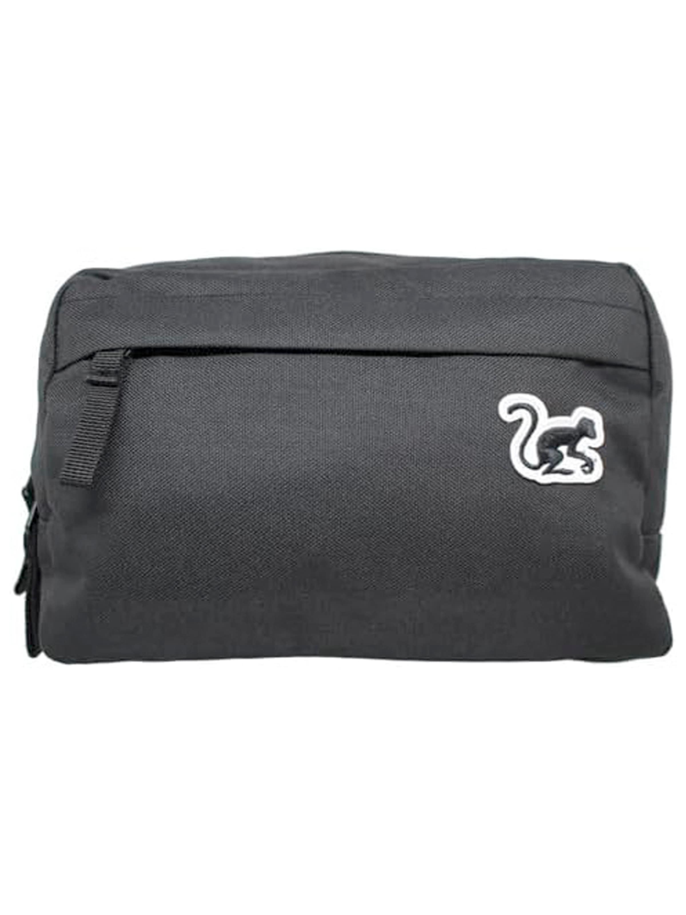 Surf Monkey Crossbody bag in Black: front
