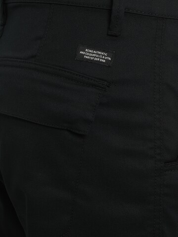 Effilé Pantalon cargo BLEND en noir