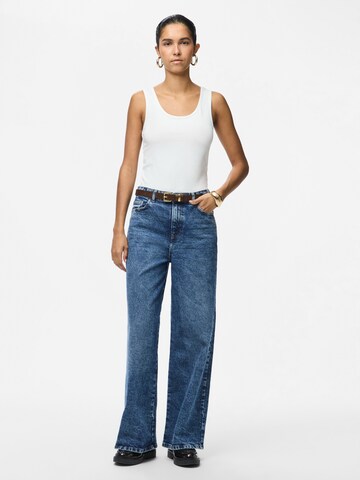 PIECES Top 'PCAMELIA' in Black