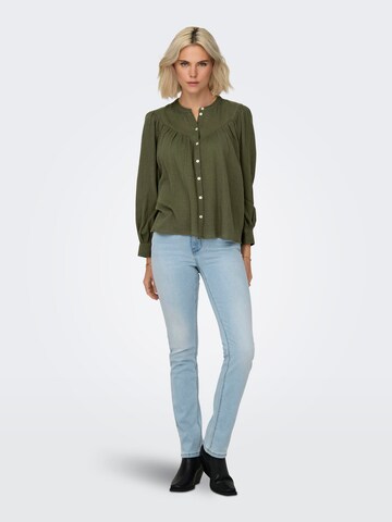 Camicia da donna 'PERRA' di ONLY in verde