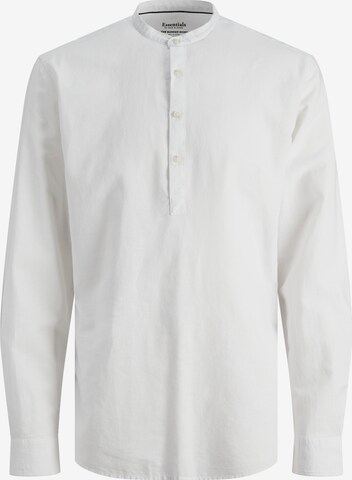 JACK & JONES Button Up Shirt 'Summer' in White: front