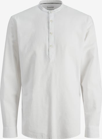 Coupe regular Chemise 'Summer' JACK & JONES en blanc : devant