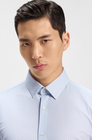 BOSS Regular Fit Hemd 'HANK' in Blau