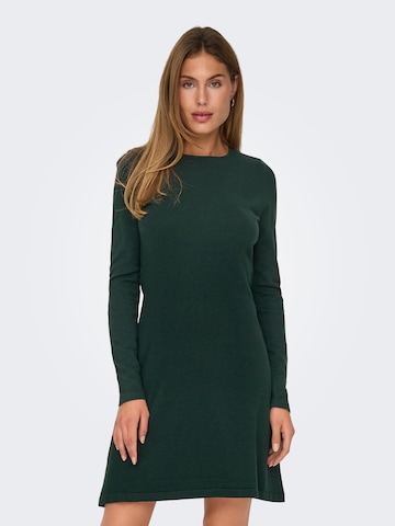 Robes en maille 'New Dallas' ONLY en vert : devant