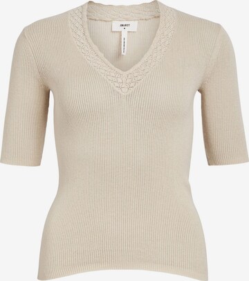 OBJECT Pullover 'CILJA' in Beige: predná strana