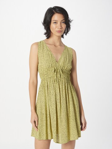 System Action Summer dress 'Kiwi' in Yellow: front