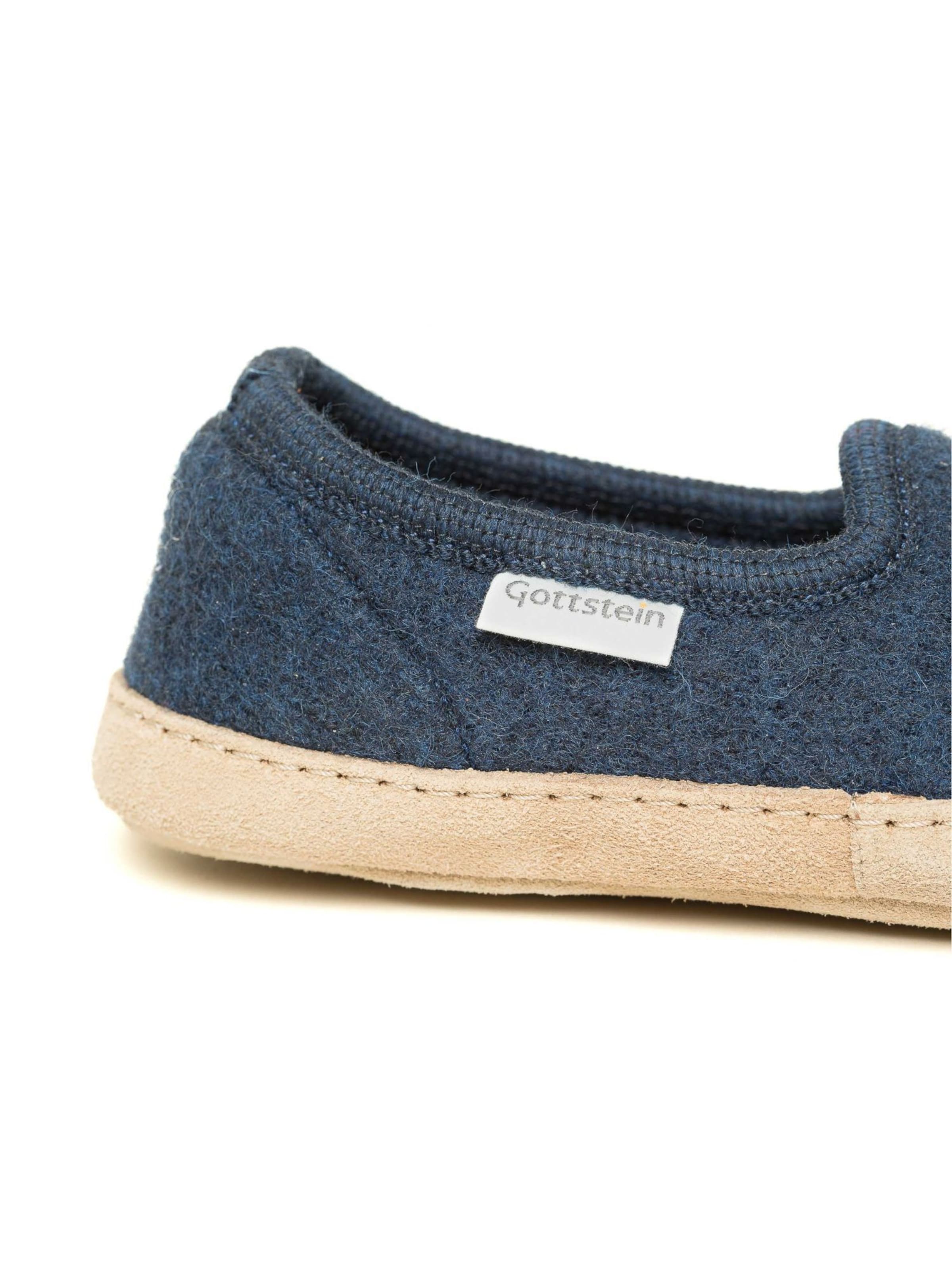 Gottstein Hausschuh 'Walkpantoffel Cheyenne'‌‌‌ in Blau