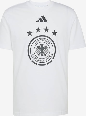 ADIDAS PERFORMANCE Performance shirt 'DFB DNA GR' in White: front
