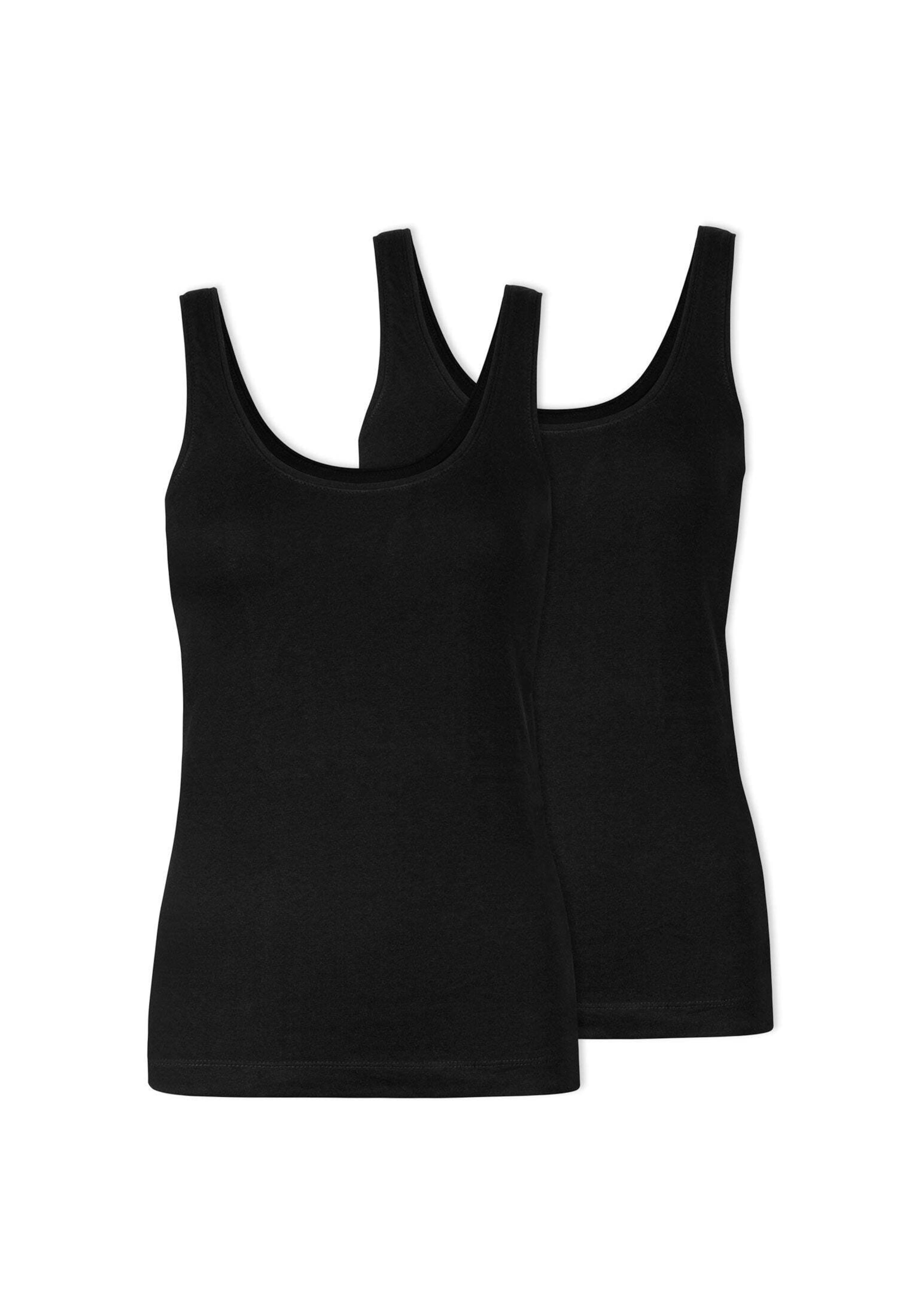 SNOCKS Tank Tops in Schwarz: Vorderseite