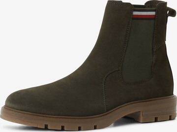 TOMMY HILFIGER Boots in Green: front
