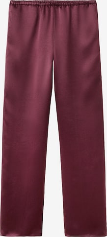 MANGO Pyjamahose 'Oli' in Rot: Vorderseite