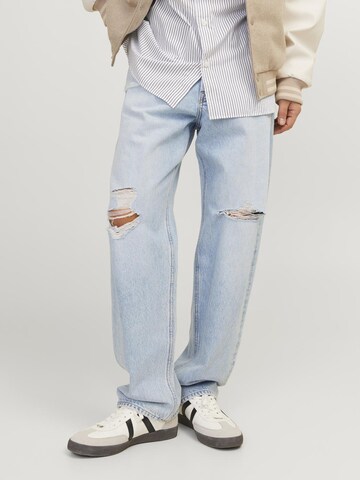 JACK & JONES Regular Jeans 'Eddie Coopie' i blå: framsida