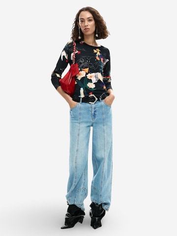 Pullover 'JERS_NANTES_LACROIX 26SWJF35' di Desigual in nero