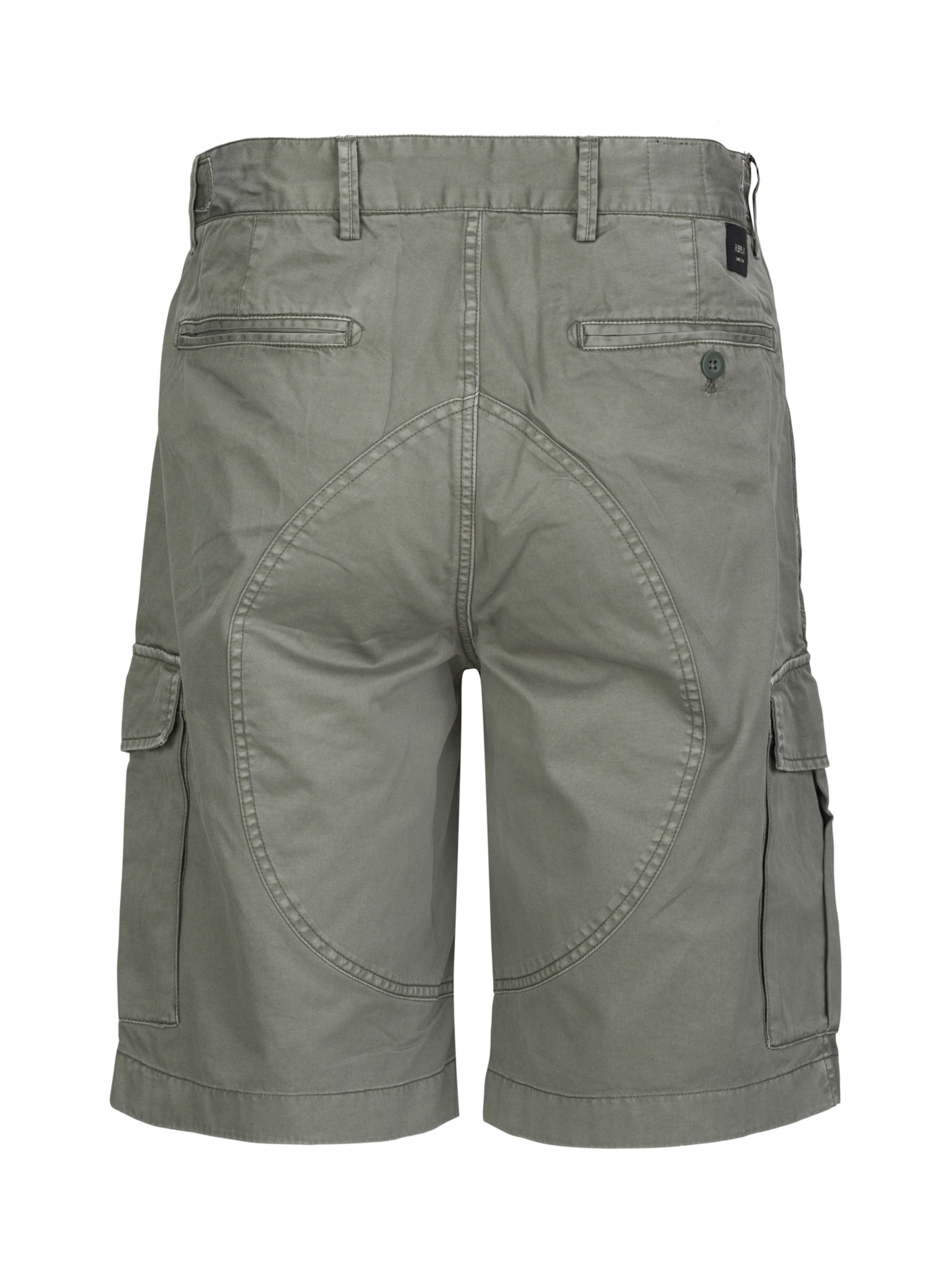 Regular Pantalon cargo 'Componente Naturale' REPLAY en gris