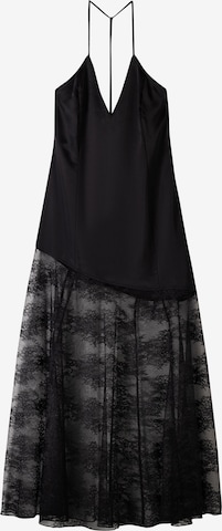 BershkaHaljina - crna boja: prednji dio