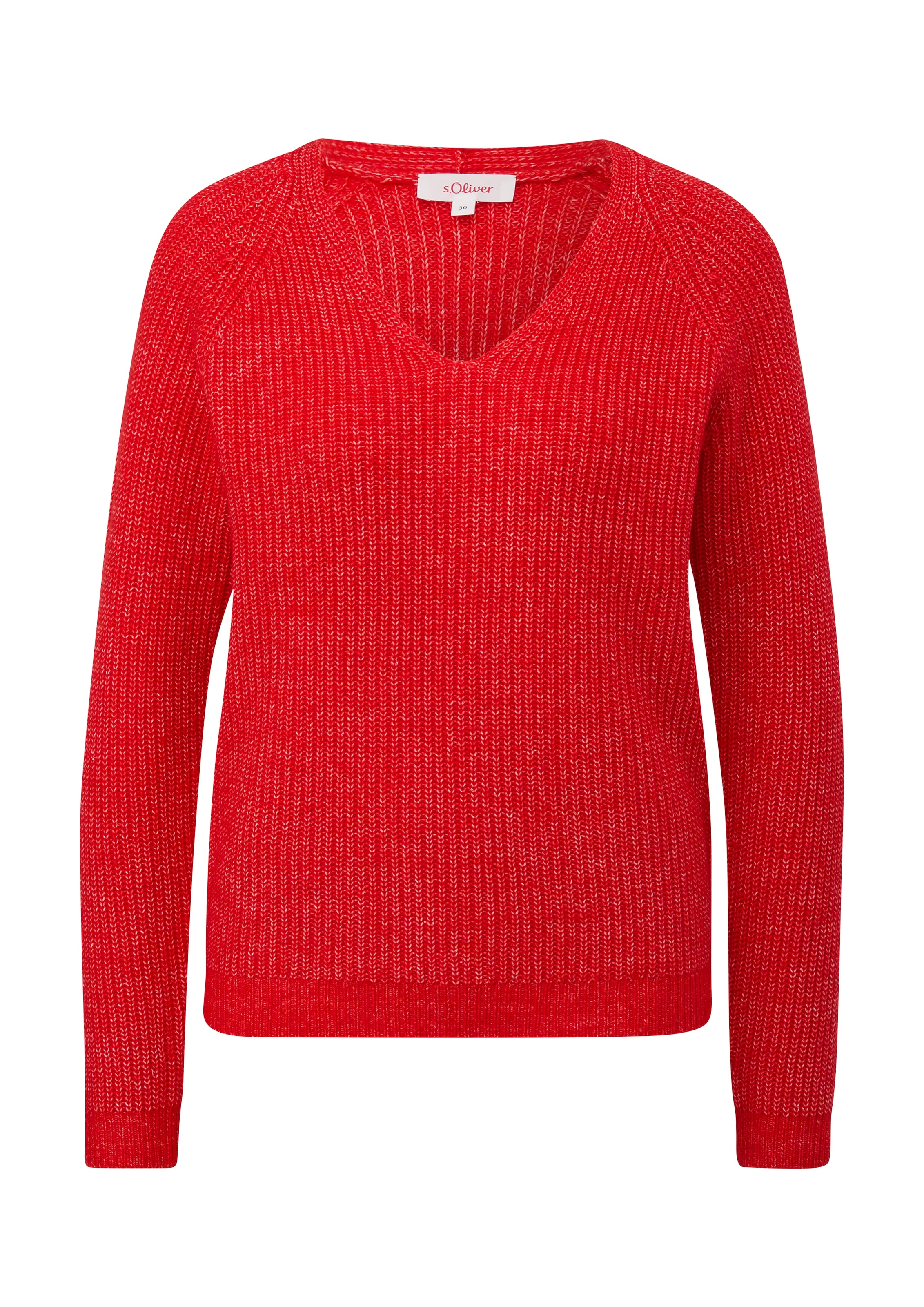 s.Oliver Sweater in Red: front
