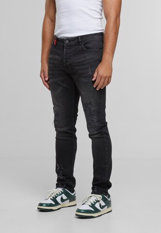 2Y Premium Regular Jeans 'Miguel' in Schwarz