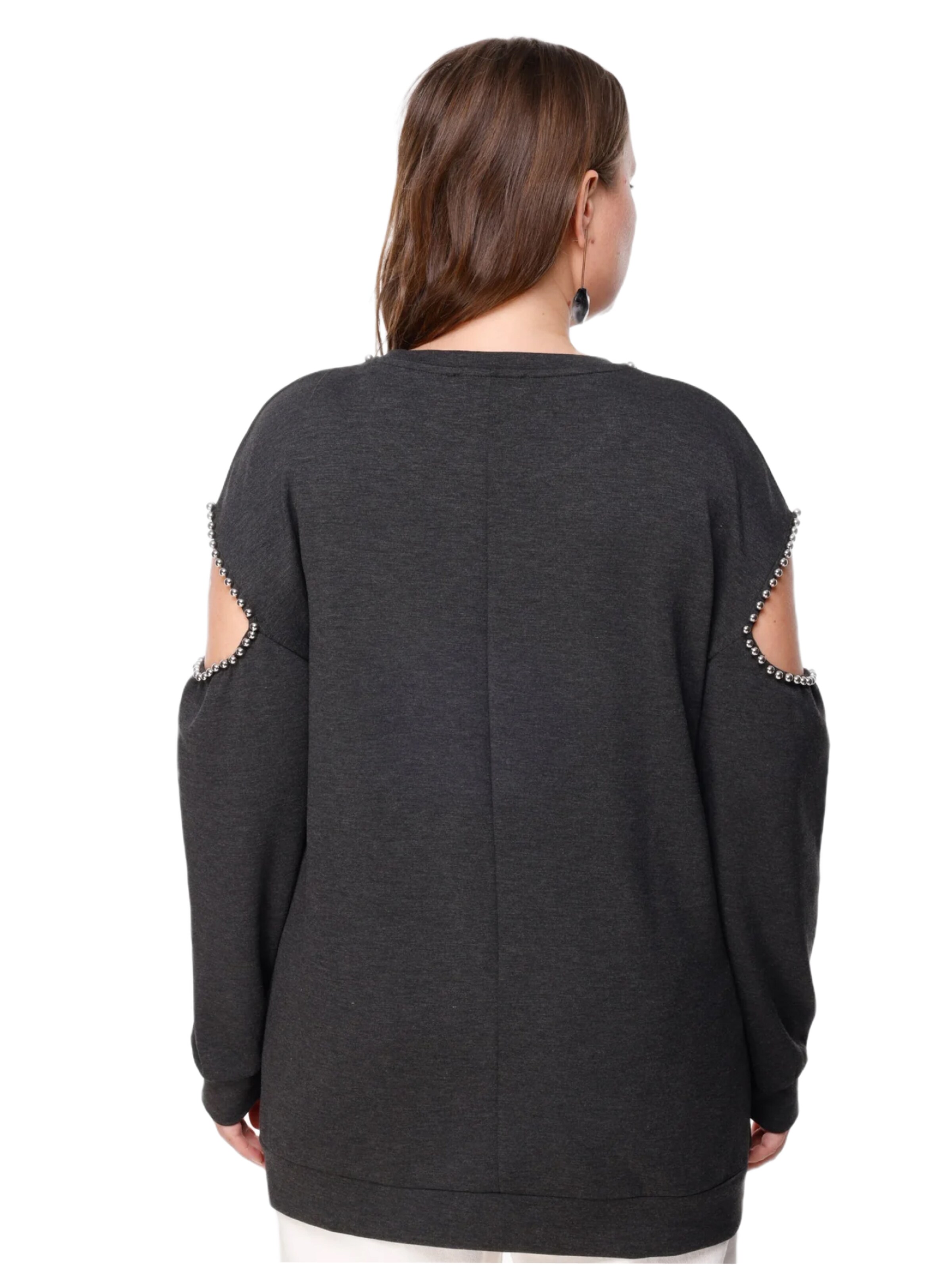 Shape Of You Sweatshirt in Grijs