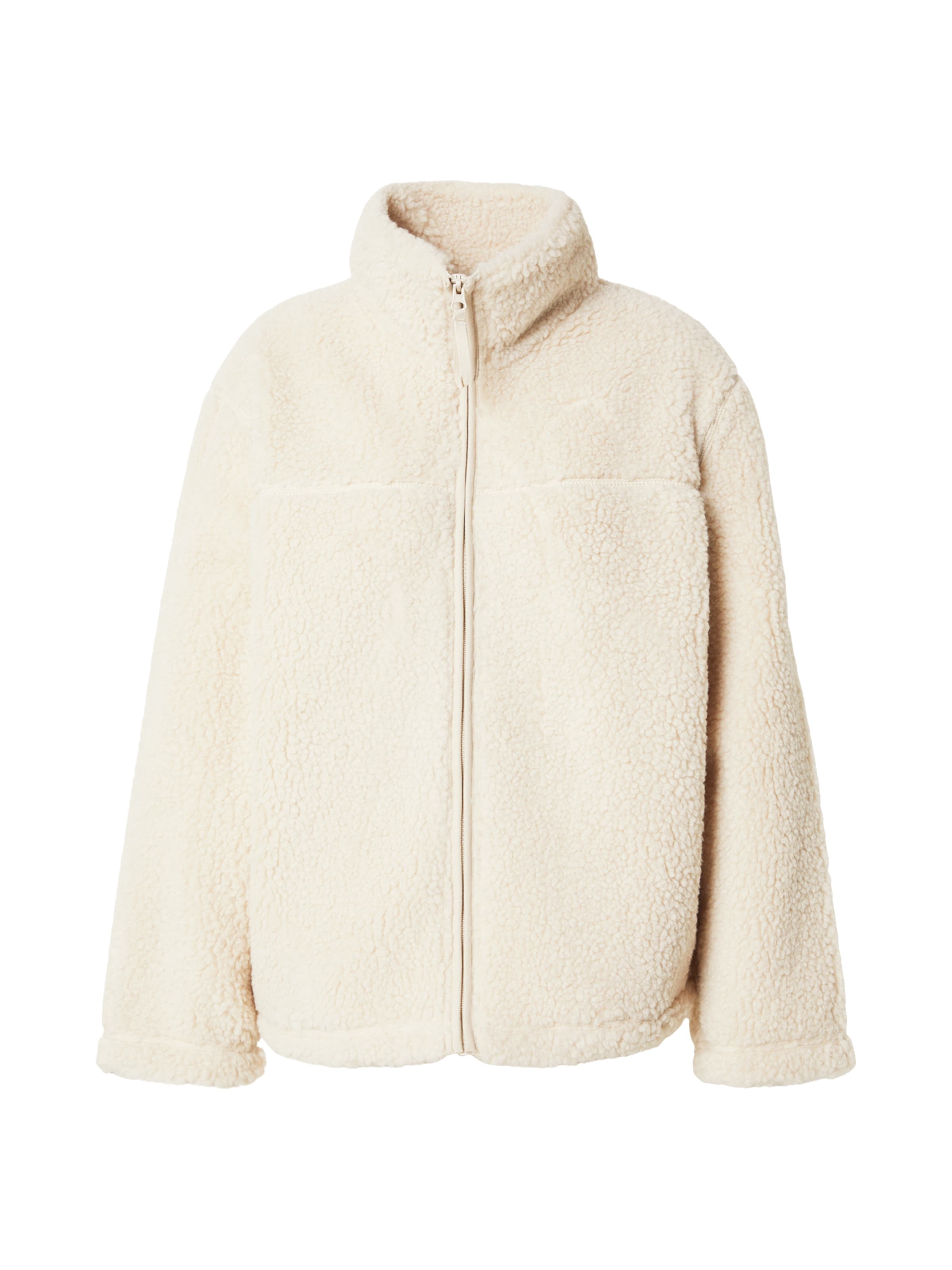 VERO MODA Fleecejacke 'VMKarla' in Beige: Vorderseite