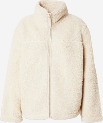 VERO MODA Fleecejacke 'VMKarla' in Beige: Vorderseite
