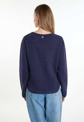 Pull-over DreiMaster Maritim en bleu