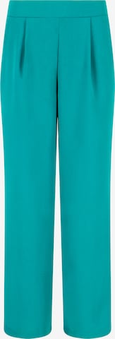 LolaLiza Wide leg Pleat-front trousers in Blue: front