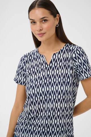 Kaffe Koszulka 'Abella' w kolorze niebieski