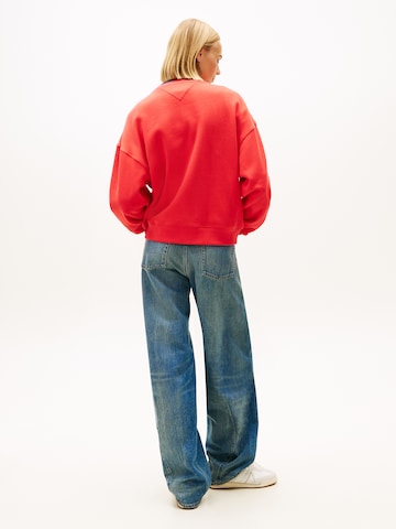 Tommy Jeans Sweatshirt in Rot