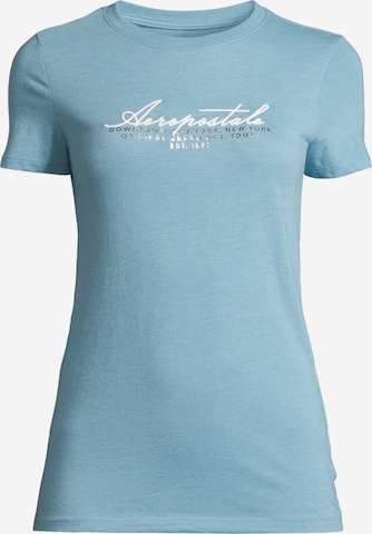 AÉROPOSTALE T-Shirt 'JULY' in Blau: predná strana